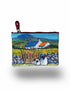 Tinnakeenly Leather Zip Purse - Cottage