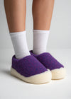 Sheep by the Sea Slippers | Purple