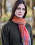 Mucros Skellig Scarf | Orange Mix