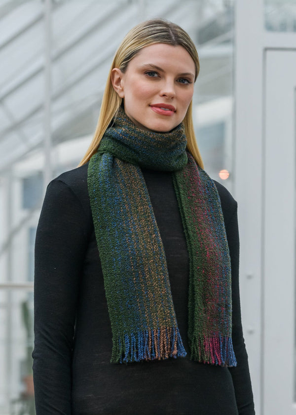 Mucros Skellig Scarf | Merino Wool Cashmere Scarf | Irish Made