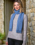 Mucros Skellig Scarf | Blue