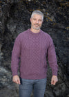 Unisex Aran Wool Sweater | Lupin