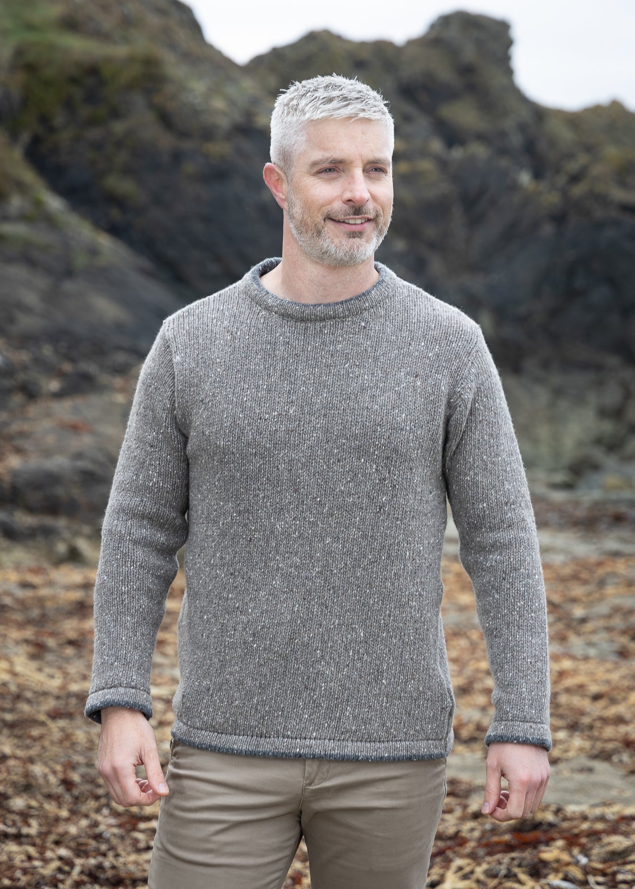 Men's Roundstone Sweater | Rocky Ground