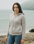 IrelandsEye Women's Aran Hooded Cardigan | Silver
