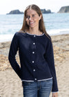 IrelandsEye Women's Killiney Cardigan | Navy