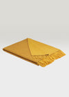 McNutt Lambswool Throw Honey