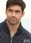 Aran Tweed Zip Cardigan | Men's Irish Merino Wool | Cormorant