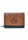 Tinnakeenly Leather Wrap Purse - Shamrock