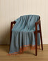 Foxford Tadgh Lambswool Throw | Irish Wool Blanket