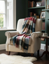 Foxford Lambswool Throw | Woodland Avenue
