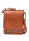 Tinnakeenly Leather Messenger Bag - Tan