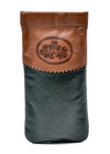 Tinnakeenly Leather Snap Glasses Case - Shamrock