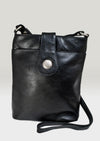 Lee River Black Leather Torc Bag