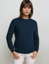 Unisex Aran Wool Sweater | Black Watch