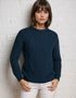 Unisex Aran Wool Sweater | Black Watch