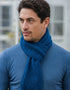 Mucros Skellig Scarf | Merino Wool Cashmere Scarf | Teal