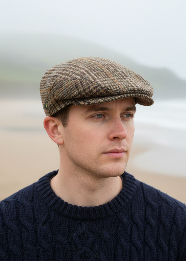 Trinity Wool Flat Cap