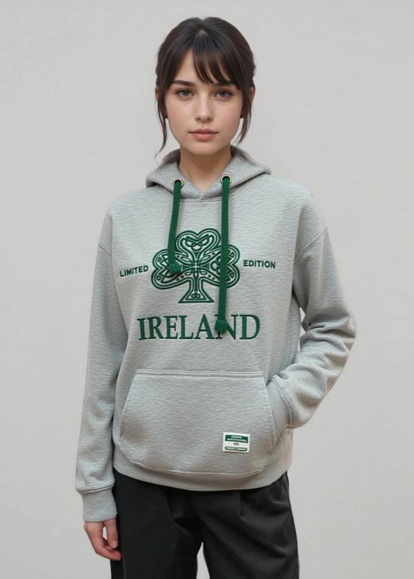 Unisex Ireland Shamrock Hoodie