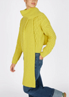 Luxe Ribbed Cashmere Merino Scarf | Buttercup