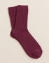 West of Ireland Cashmere Mix Socks | Burgundy
