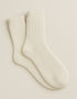 West of Ireland Cashmere Socks | Lime