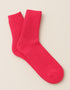 West of Ireland Cashmere Socks | Red