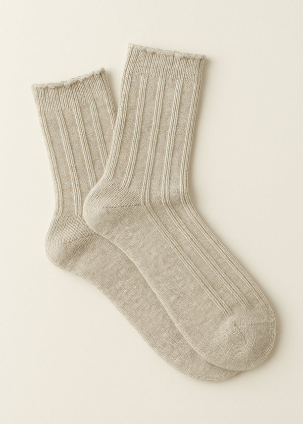West of Ireland Superfine Alpaca Socks | Grey