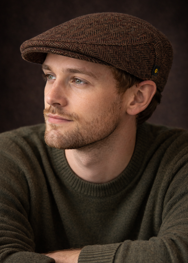 Whiskey Flat Cap | 100% Pure New Wool | Irish Made