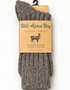 Wild Alpaca Socks | Brown
