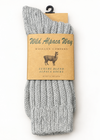 Wild Alpaca Socks | Grey