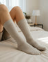 Wild Donegal Cashmere Blend Socks | Beige