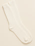 Wild Donegal Cashmere Blend Socks | Natural