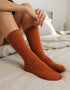 Wild Donegal Cashmere Blend Socks | Orange
