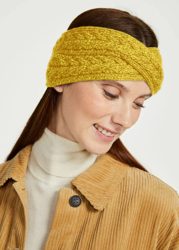 Women's Crossover Aran Headband