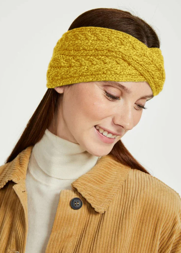 Women's Crossover Aran Headband