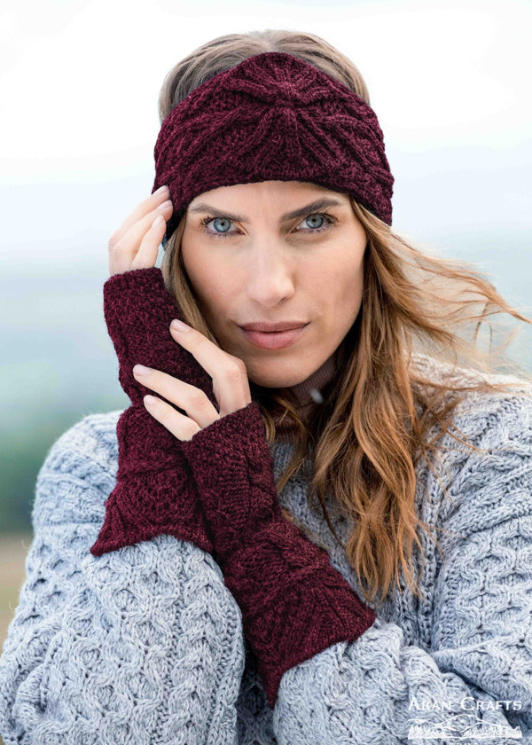 Aran Fingerless Gloves