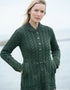 Aran Plated Scallop Jacket | Green