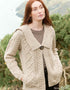 Beltra One Button Aran Cardigan | Parsnip