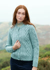 Aran Short Button Cardigan