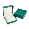 Sterling Silver Cz Claddagh Tennis Bracelet
