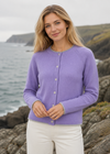 Ireland's Eye Killiney Cardigan - Wool Cashmere Blend | Paisley