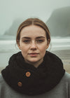 Aran Buttoned Snood