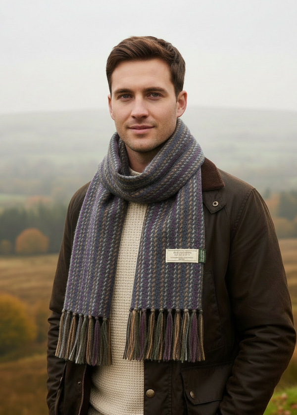 Alpaca Scarf Lifestyle - Mucros Alpaca Scarf | Made in Ireland | 100% Alpaca Wool