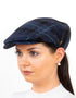 Pure Wool Aran Cap | Sky