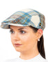 Pure Wool Aran Cap | Muted Blue