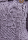 Aran stitch detail