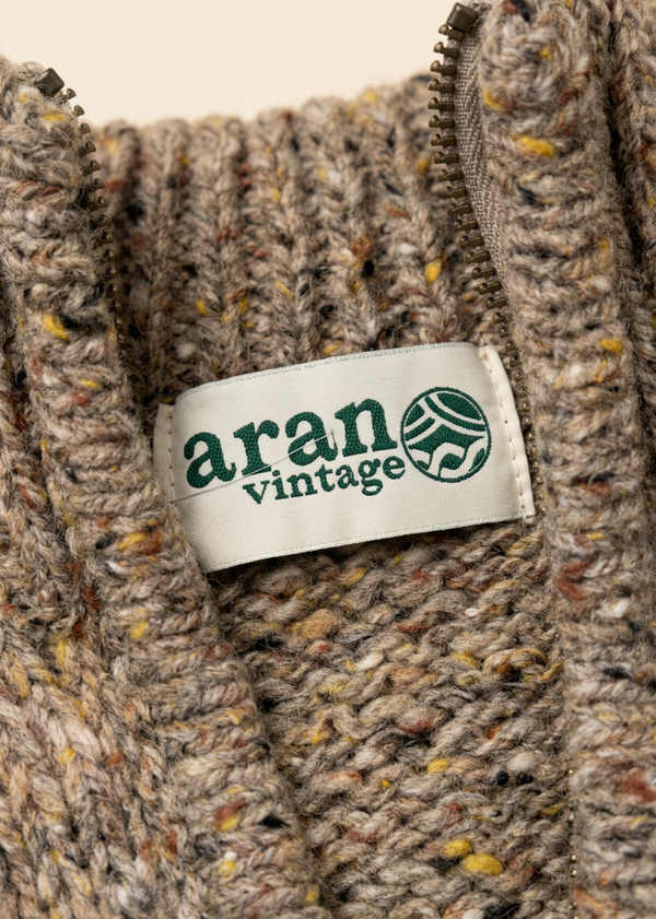 Aran Vintage label close-up