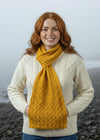 Pull Through Aran Merino Wool Scarf