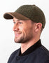 Donegal Tweed Baseball Cap | Green Salt & Pepper | 100% Irish Wool