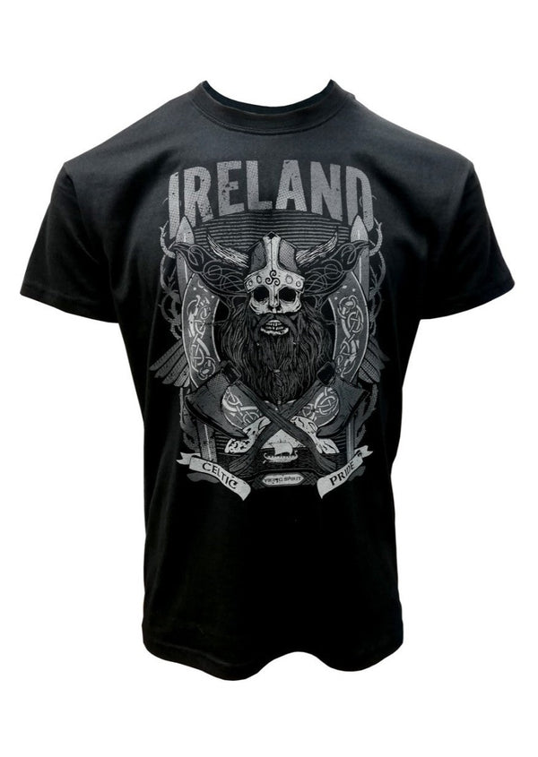 Black Ireland Viking T-Shirt